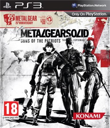 Metal Gear Solid 4: Guns of the Patriots [PS3] [En] (2008)